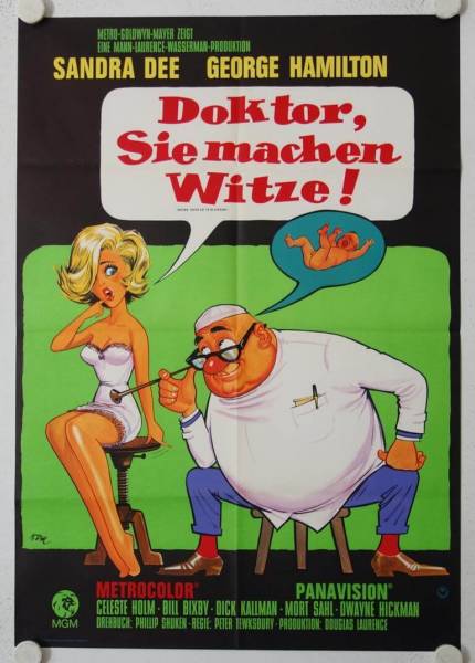 Doktor Sie machen Witze! originales deutsches Filmplakat